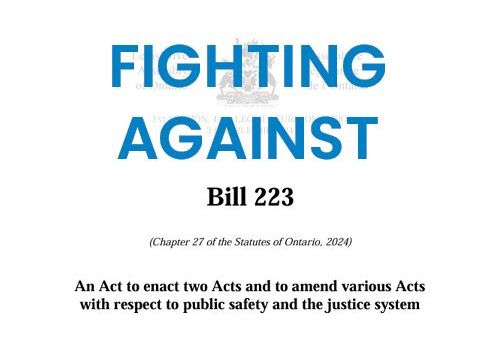 fighting against bill 223 thumbnail