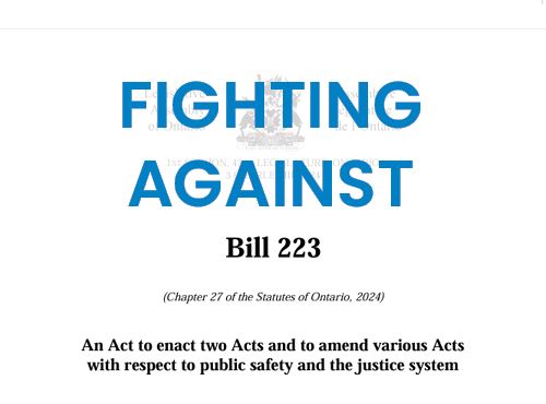 The Neighbourhood Group Community Services Files Charter Challenge Against Community Care and Recovery Act