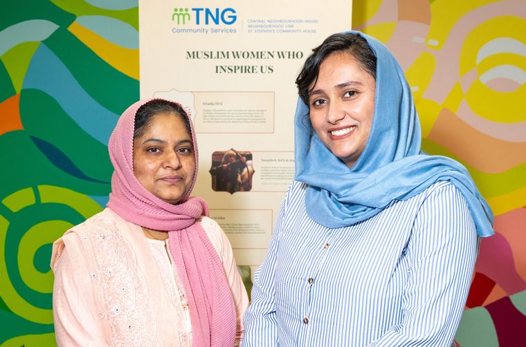 Abida and Parisa: New life for newcomers