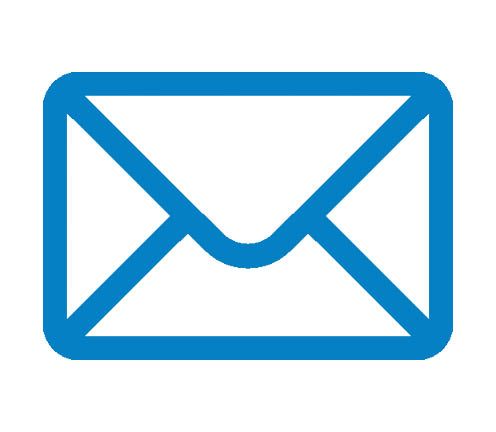 icon of envelope for mail