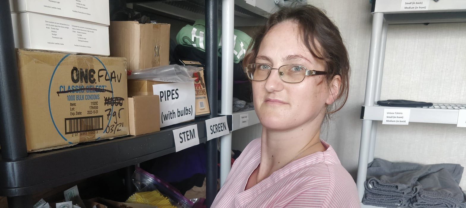 peer worker at a COVID recovery centre