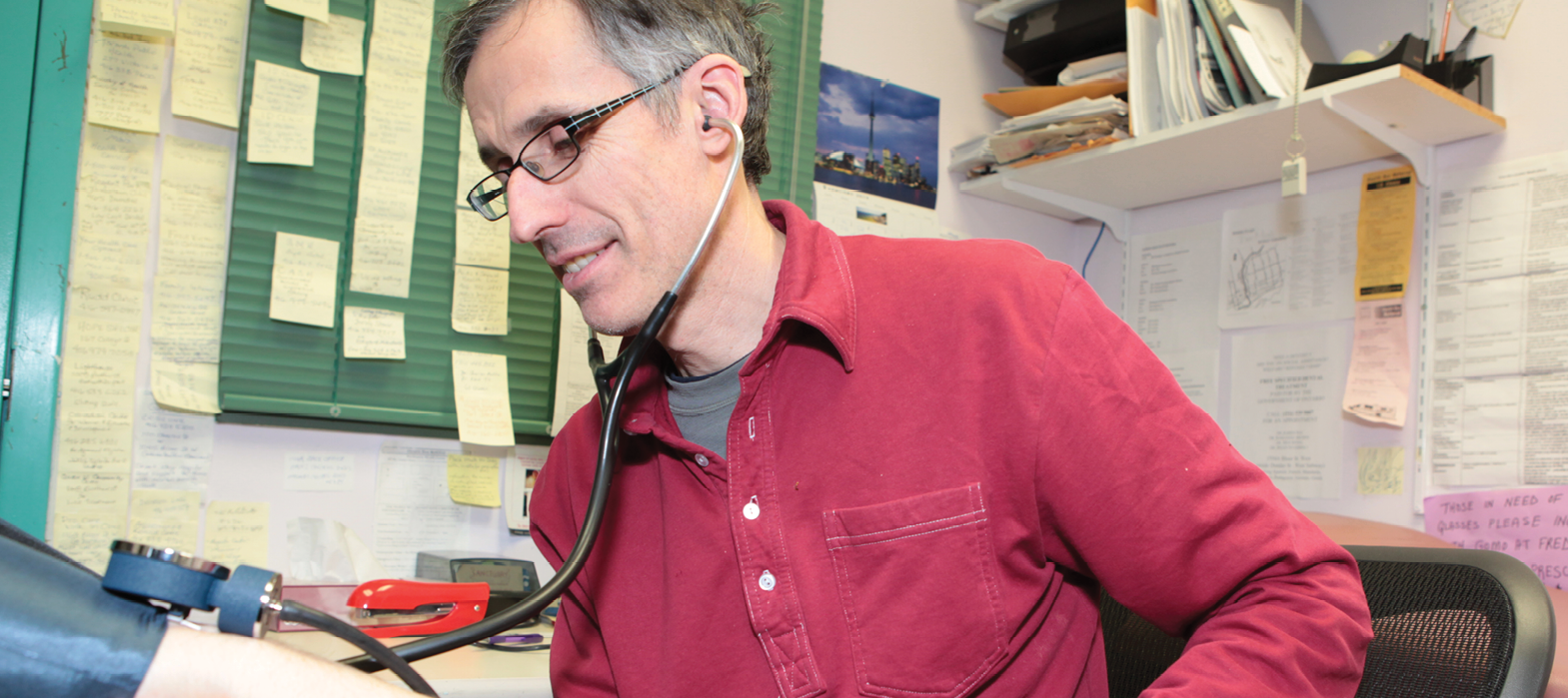 doctor in the Corner Drop-in primary care clinic